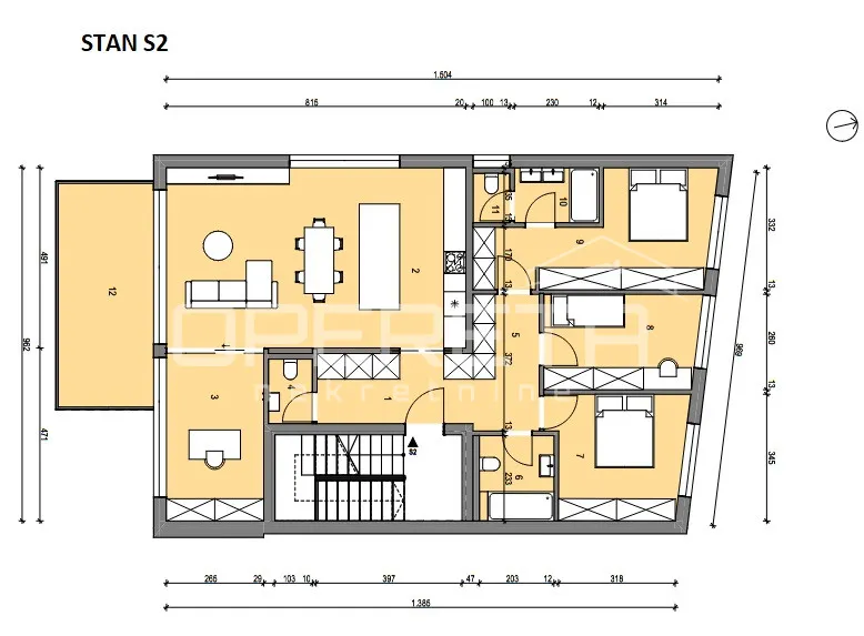 Ured - Šenoina, Velika Gorica-Centar, Velika Gorica, 128m2