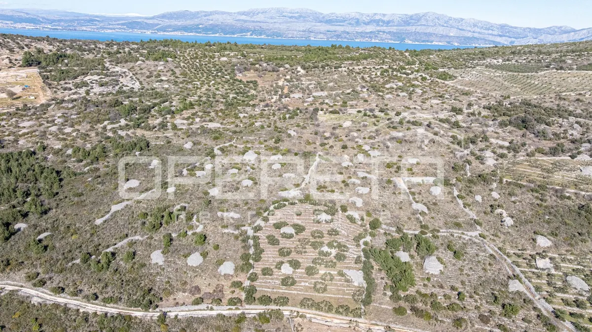 Zemljište - Donji Humac, Brač, Supetar, 4112m2