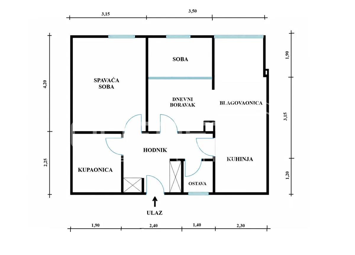 Apartment - Selčinska ulica, Sesvete, Zagreb, 60m2