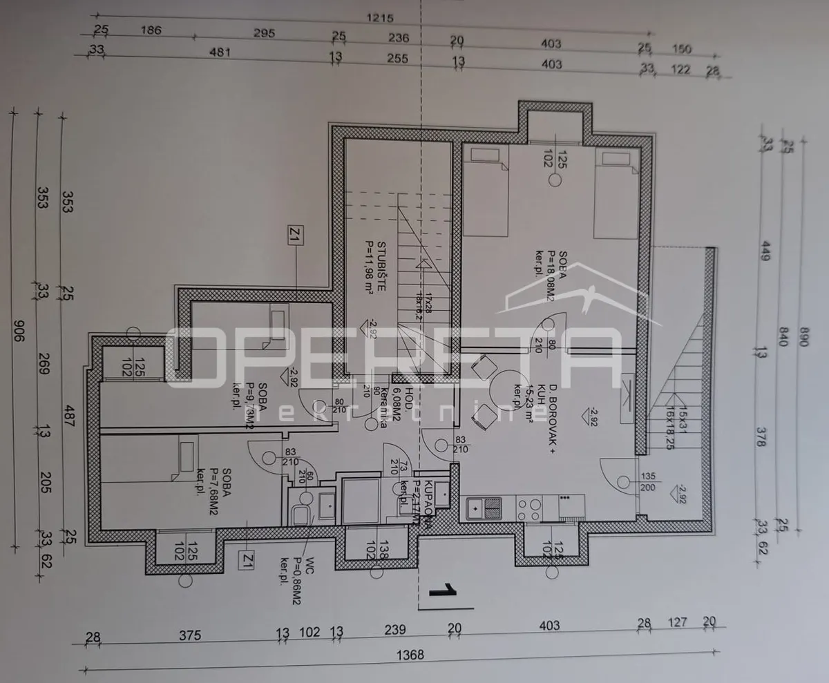 Stan - Odranska ulica, Novi Zagreb - zapad, Zagreb, 60m2