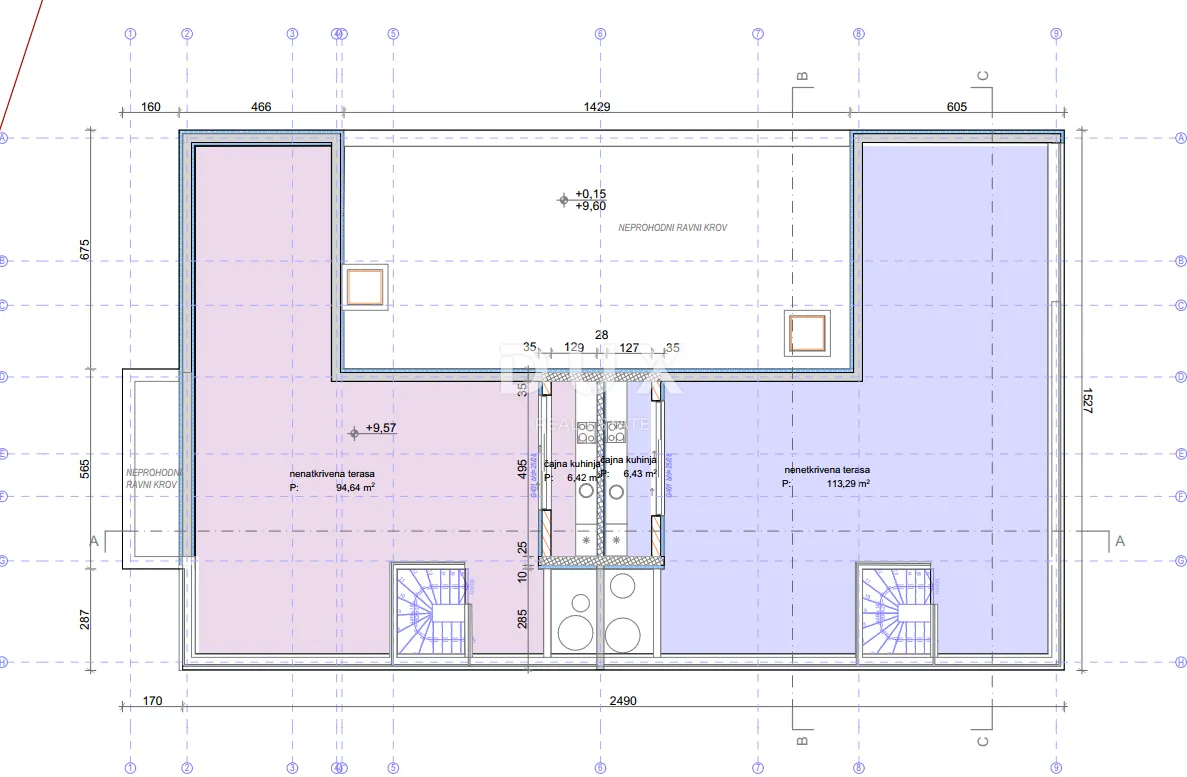 Stan - Vodice, 113.34m2