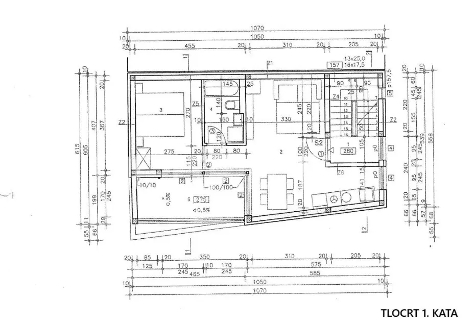 Apartment - Čikolina stroda, Komiža, Komiža, 66m2