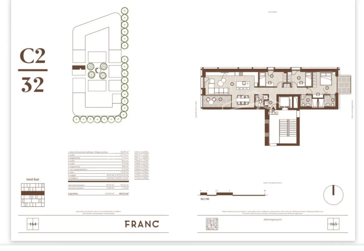 Stan - Trg Franje Tuđmana, Centar, Zagreb, 120m2