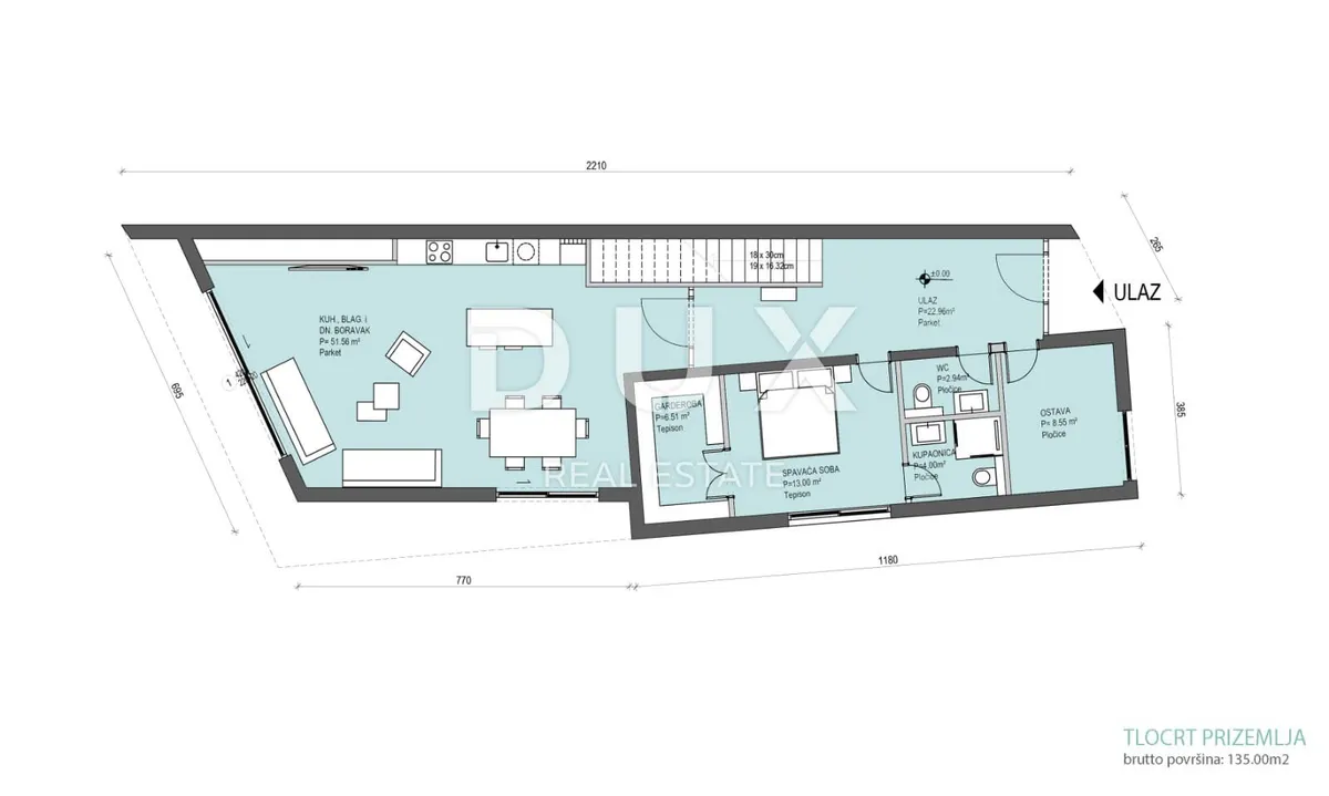 House - Podstrana, 152m2