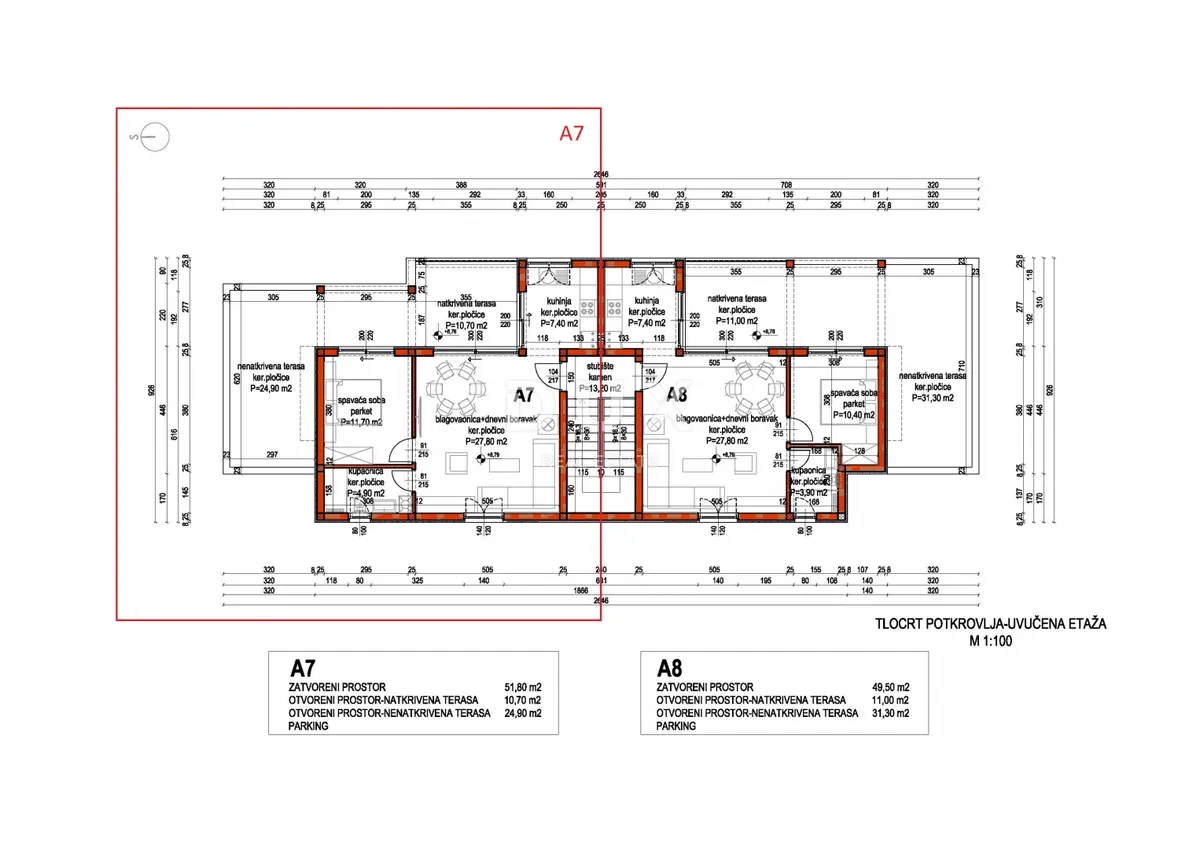 Apartment - Primošten, 65.88m2