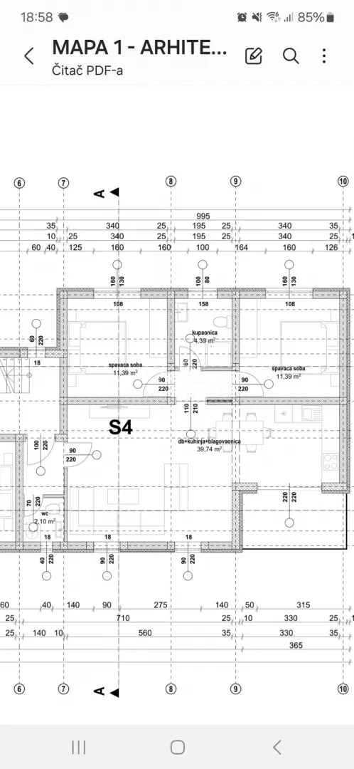 Apartment - Privlaka, 77.88m2
