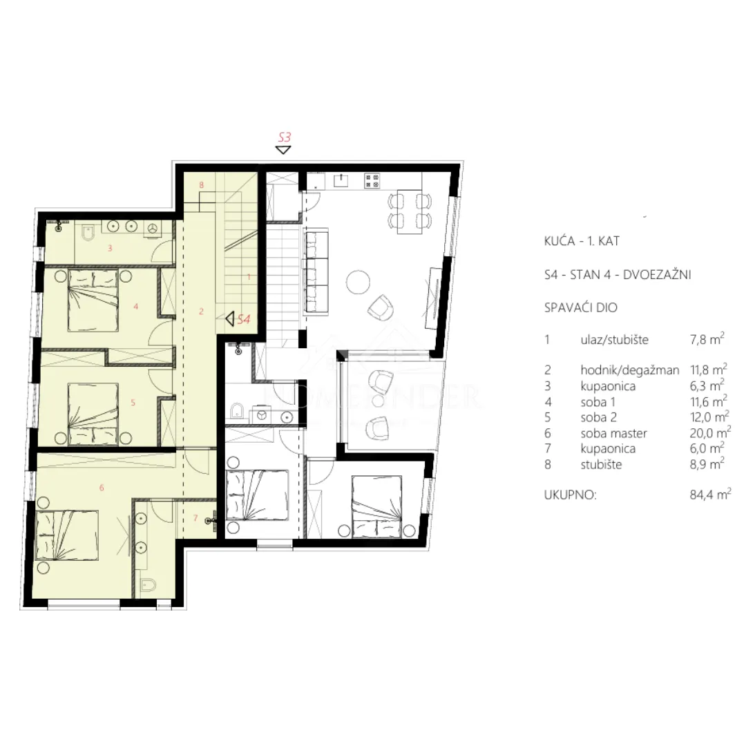 Apartment - Kolan, 190m2