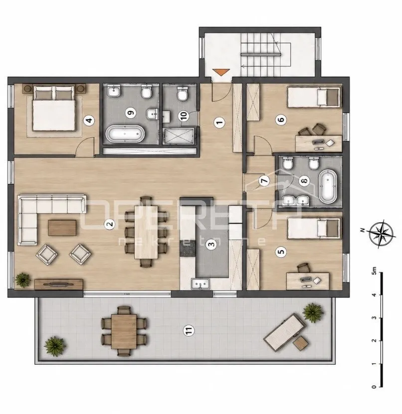 Stan - Varovićeva, Vrapče-Podsused, Zagreb, 149m2