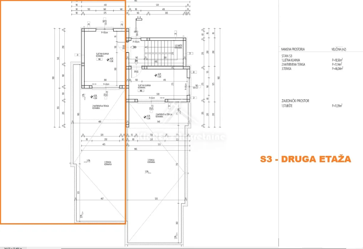 Apartment - Tribunj, 106m2