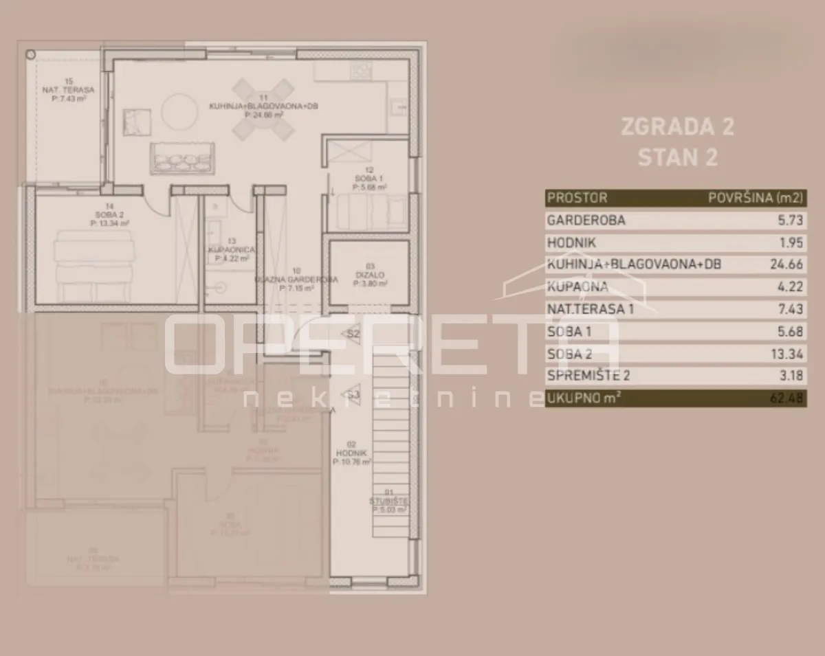Stan - Tar Vabriga, Tar Vabriga, Tar Vabriga, 63m2