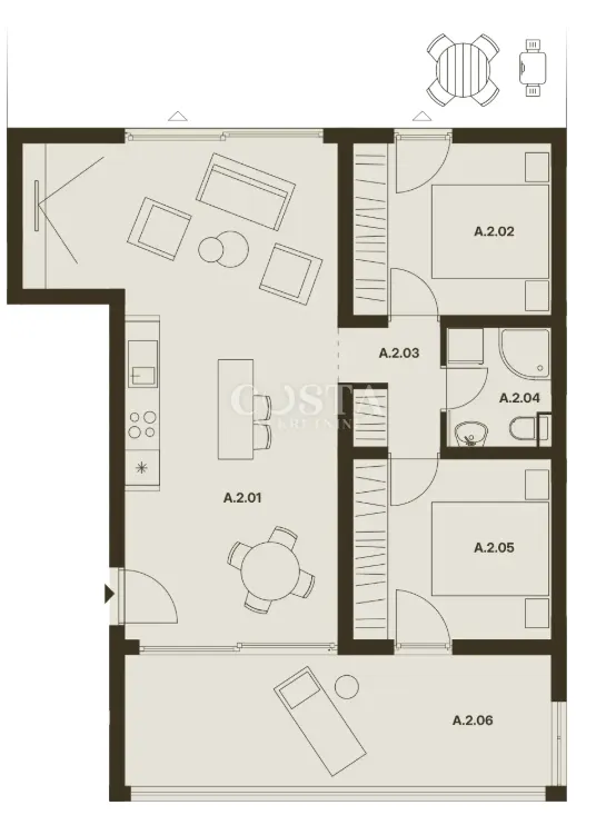 Stan - Nin, 82m2