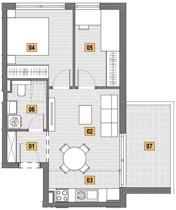 Apartment - Senj, 52.85m2