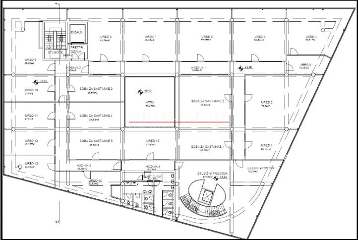 Poslovni Prostor - Donja Dubrava, Zagreb, 1140.26m2