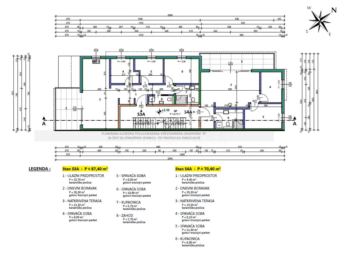 Stan - Umag, 87.4m2