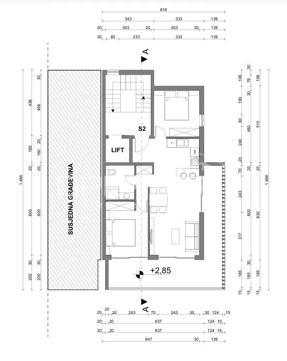 Apartment - Veliko Brdo, Makarska, Makarska, 71m2