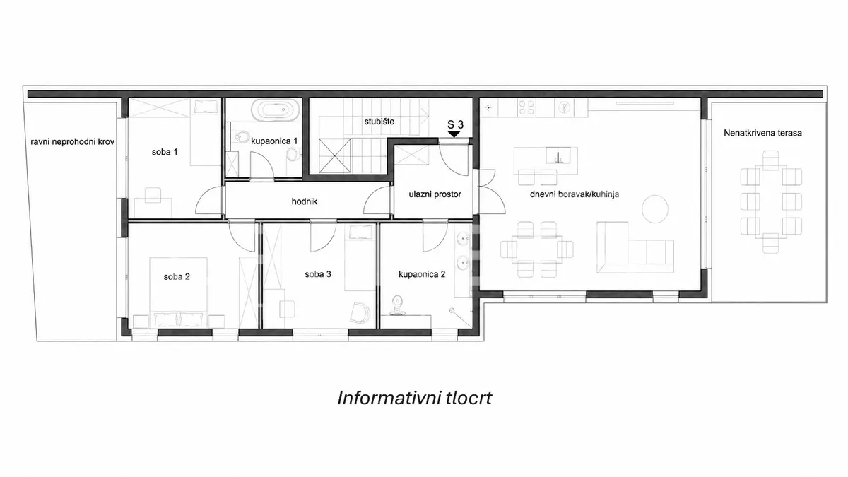 Apartment - Vitezićeva, Trešnjevka sjever, Zagreb, 115m2