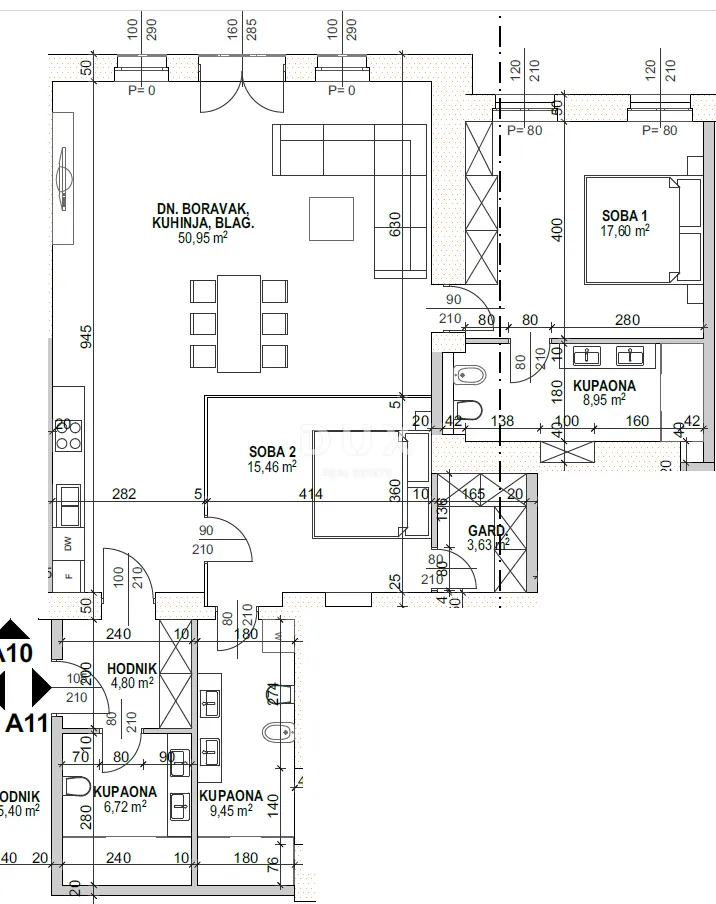 Apartment - Opatija, 114m2