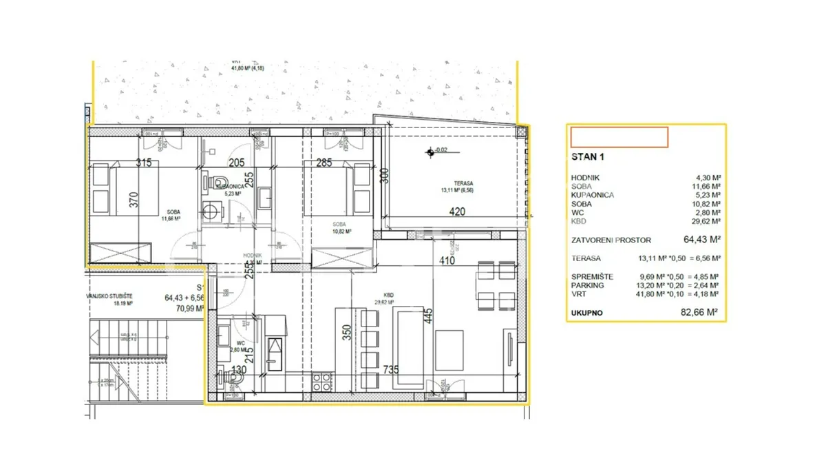 Apartment - Sveti Filip Jakov, Sveti Filip Jakov, Sveti Filip Jakov, 83m2