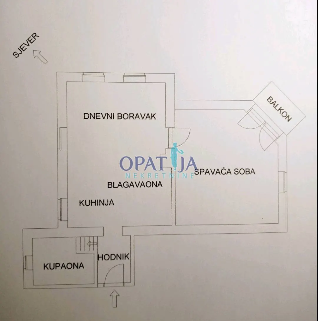 Stan - Opatija, 55m2