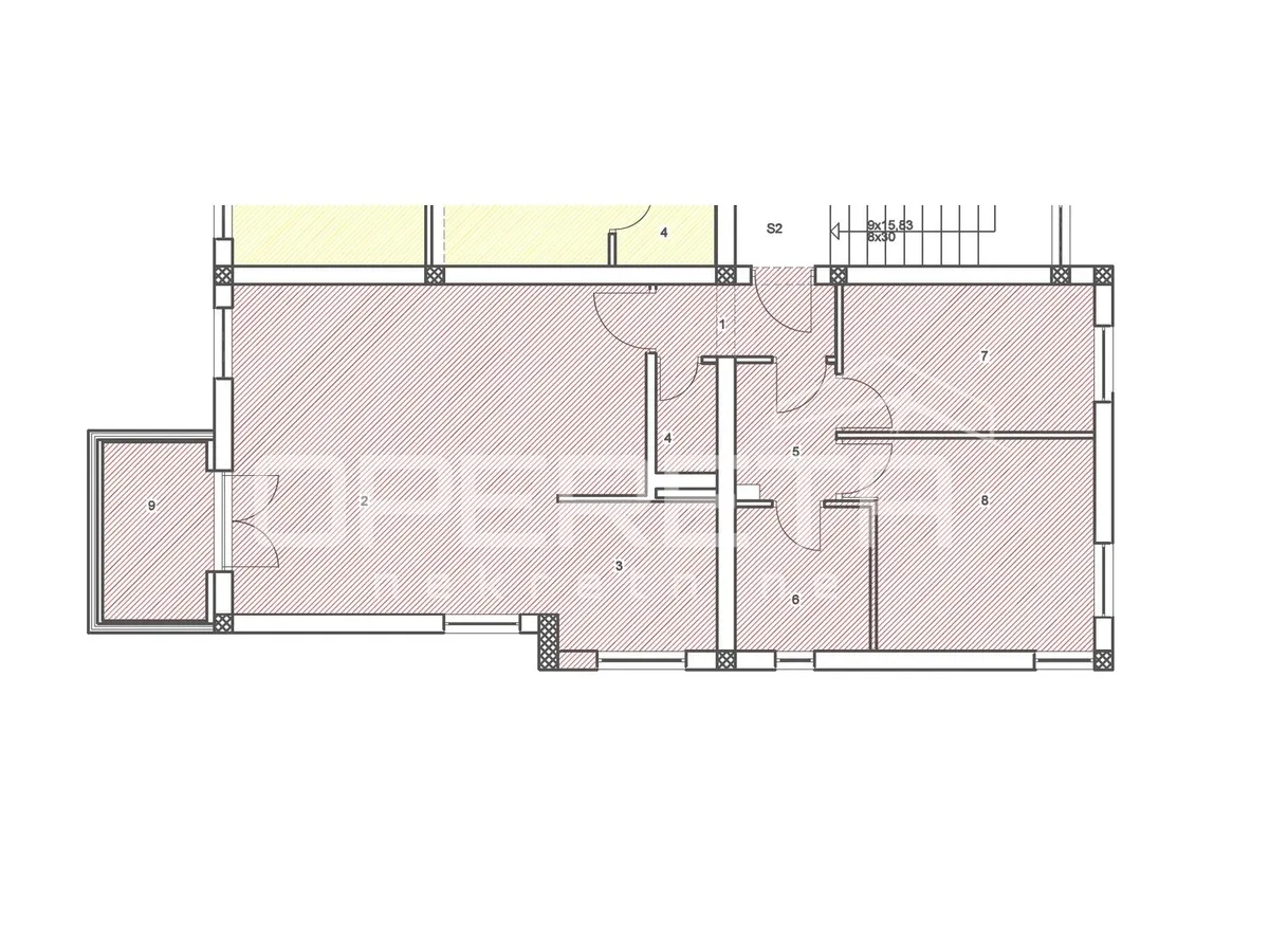 Stan - VII. Bukovački ogranak, Maksimir, Zagreb, 82.96m2