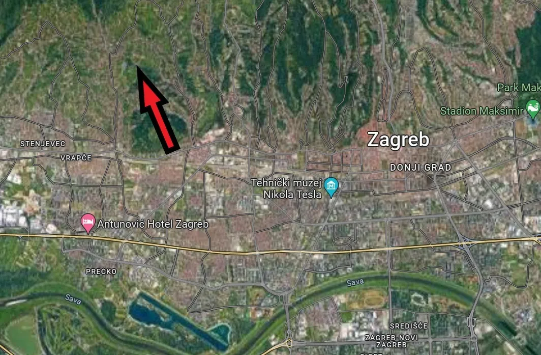 Zemljište - Kustošijanski venec, Črnomerec, Zagreb, 694m2
