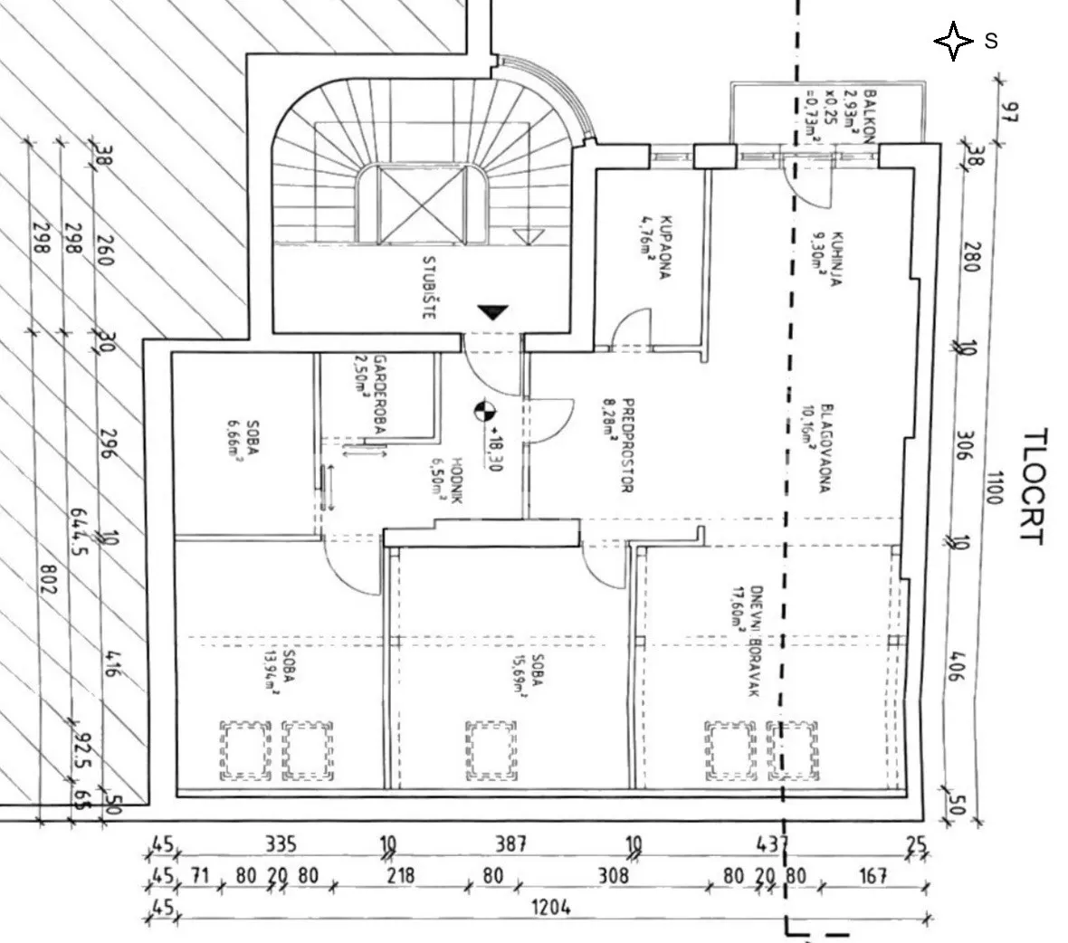 Stan - Bauerova, Centar, Zagreb, 96m2