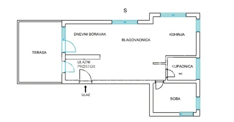 Stan - Storžička, Vrapče-Podsused, Zagreb, 52m2