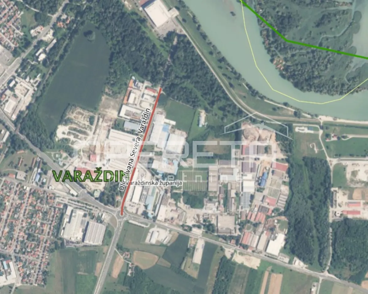 Zemljište - Ivana Severa, Varaždin, Varaždin, 4099m2
