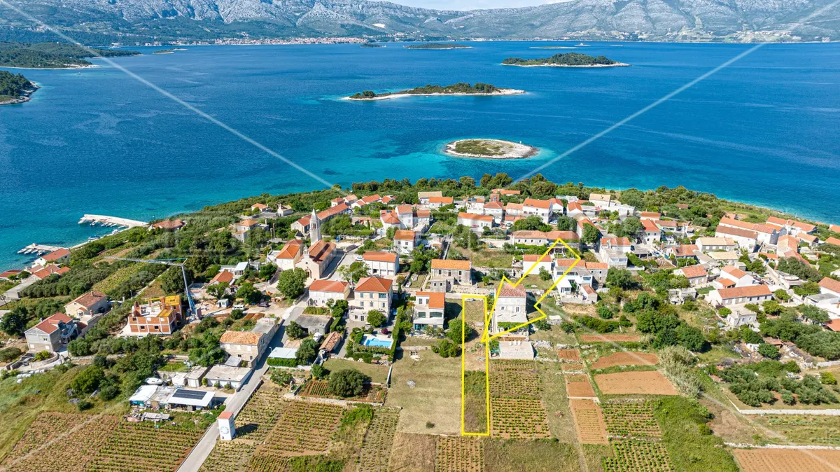 Zemljište - Pod glavicom, Lumbarda, Lumbarda, 551m2