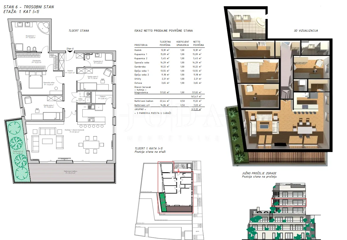 Apartment - Rijeka, 120.86m2