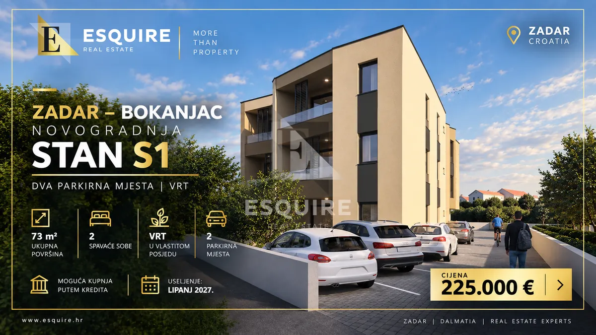 Apartment - Zadar, 73m2