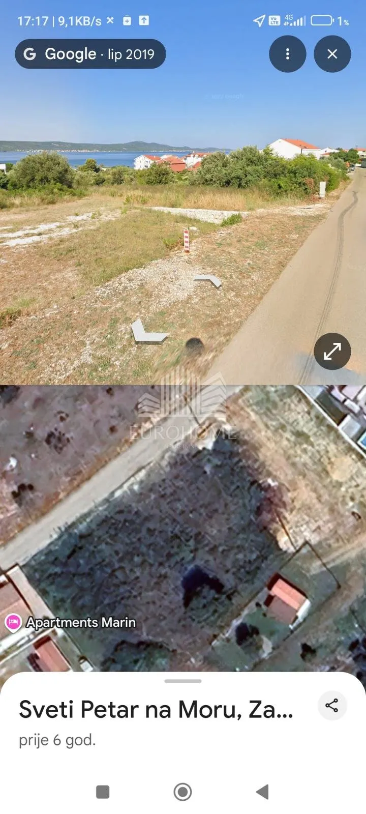 Zemljište - Sveti Filip I Jakov, 450m2