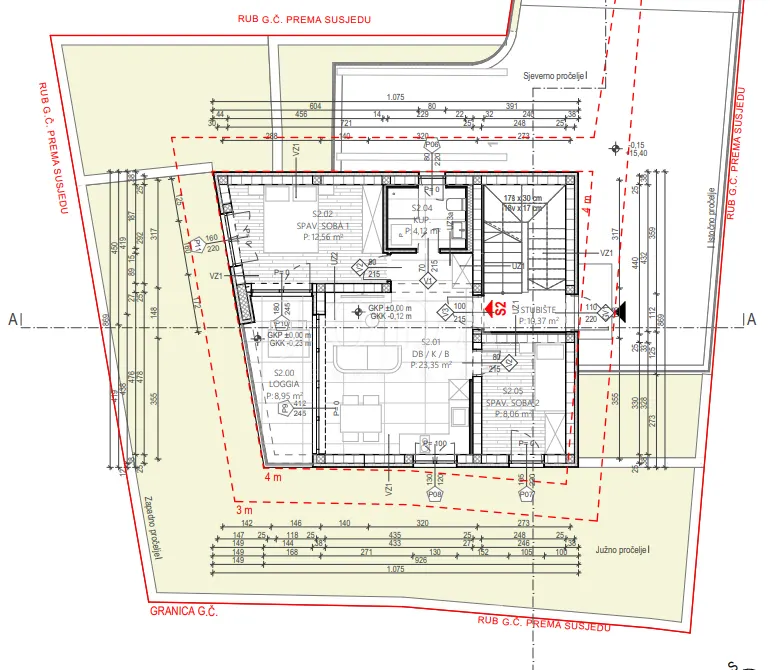 Apartment - Novi Vinodolski, 57.3m2