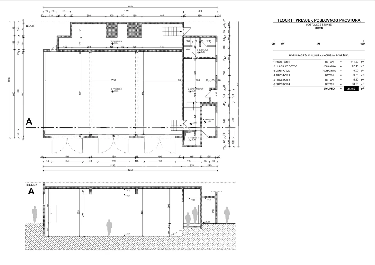 Poslovni Prostor - Centar, Varaždin, Varaždin, 225.1m2