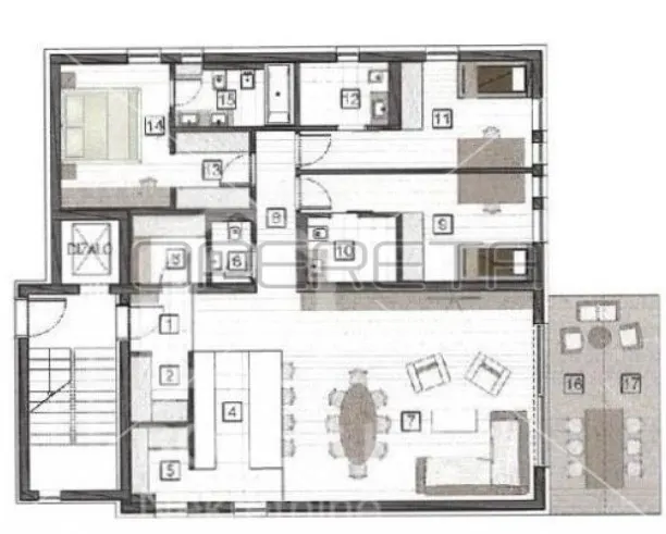Apartment - Pantovčak, Centar, Zagreb, 165m2