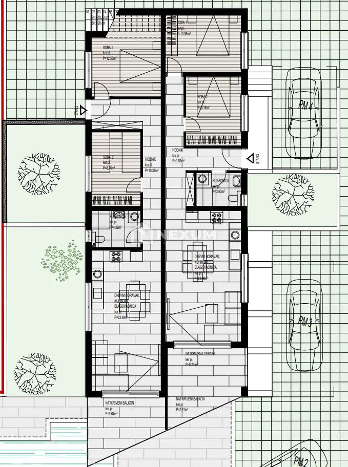 Stan - Okrug, 69m2