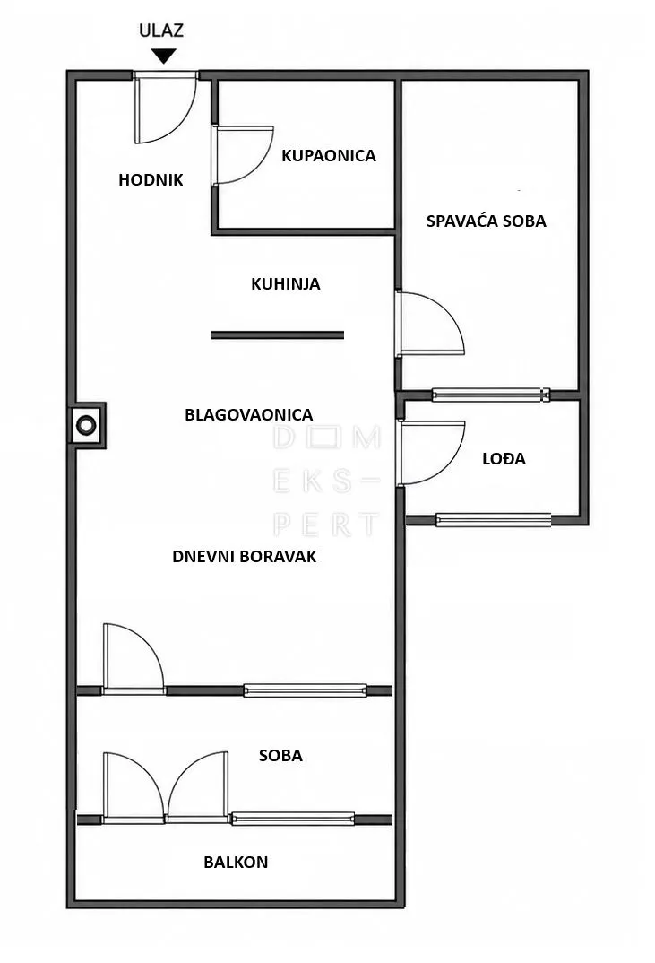 Stan - Sesvete, 42.52m2