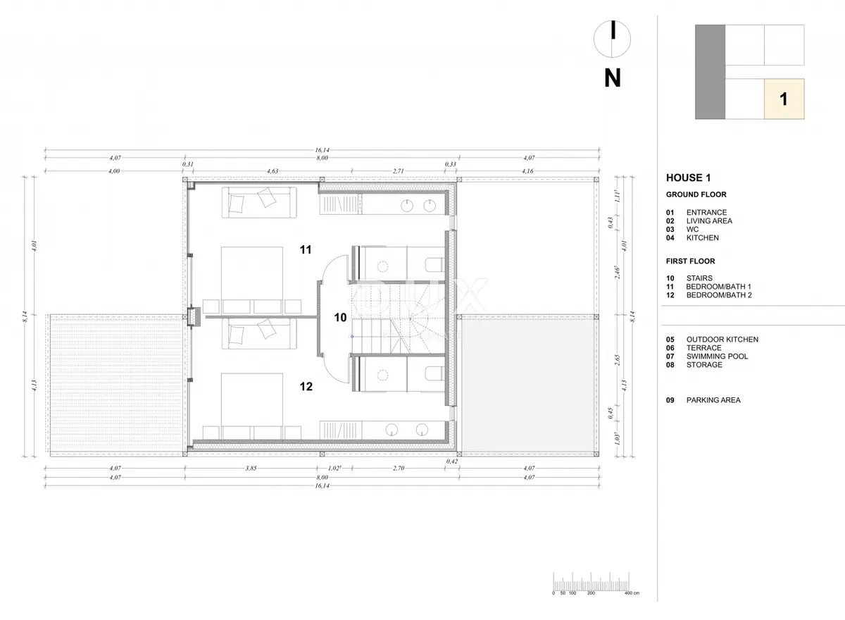 Kuća - Umag, 126m2