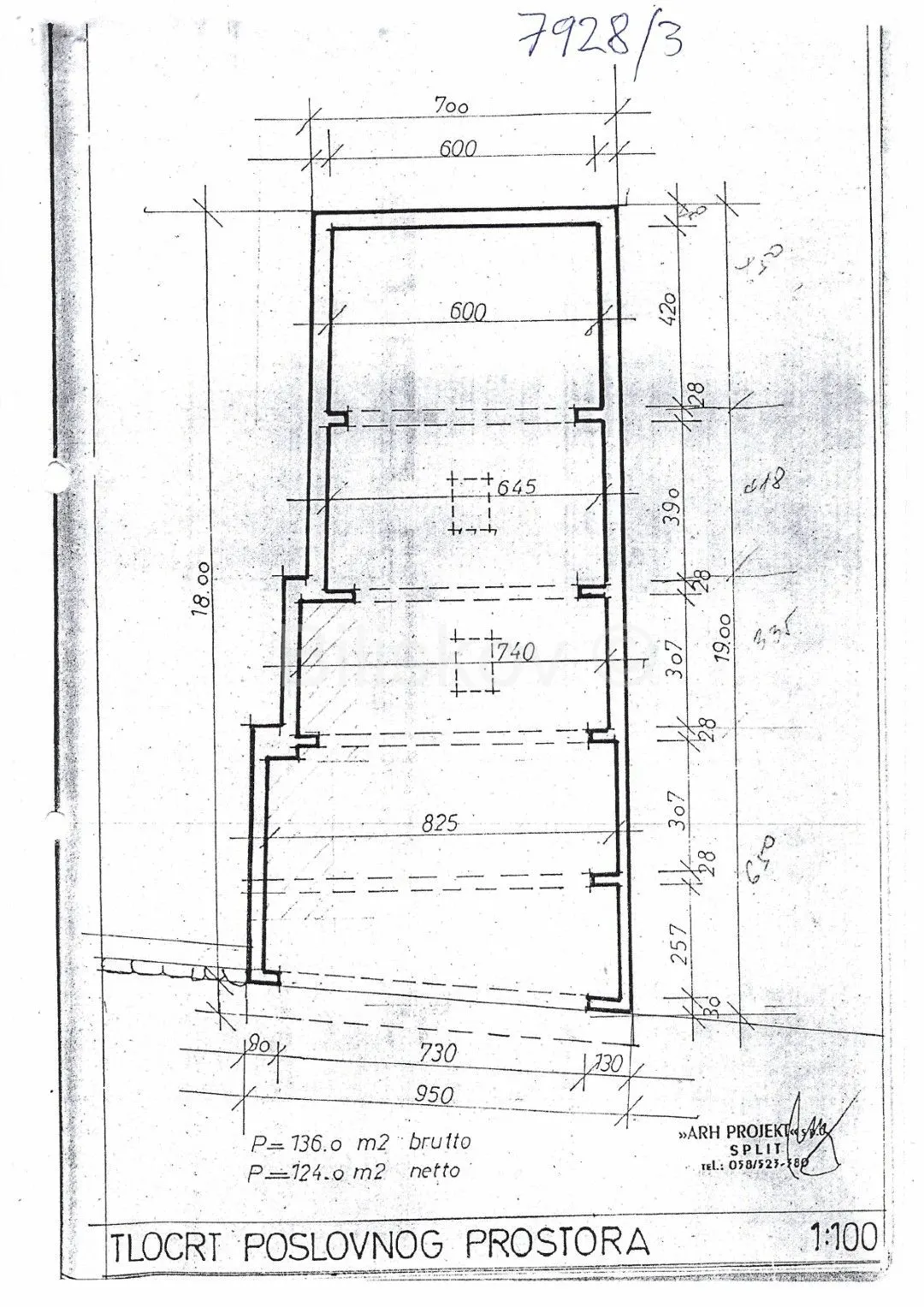 Commercial Space - Meje, Split, 136m2