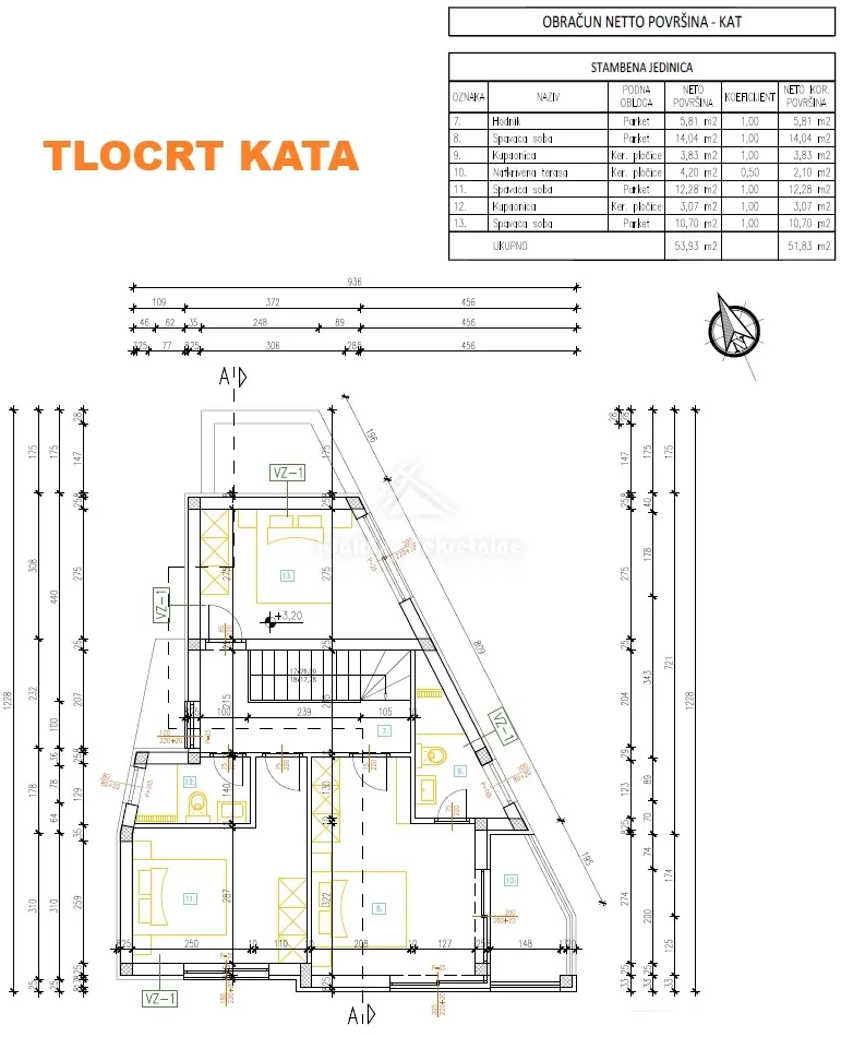 Kuća - Vodice, 134m2