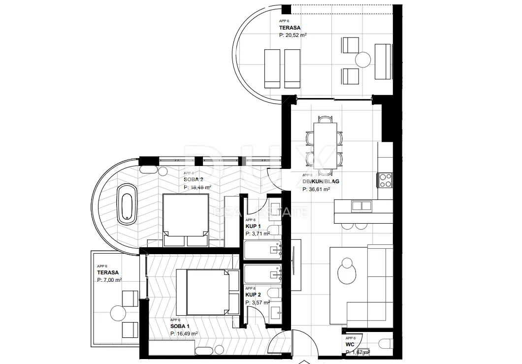 Stan - Lovran, 106m2