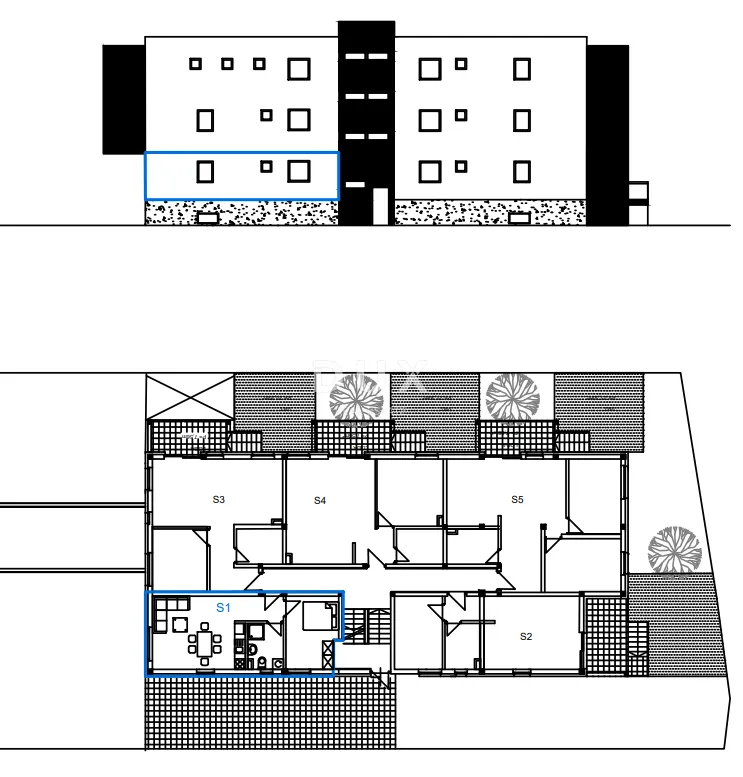 Stan - Vodice, 41.2m2