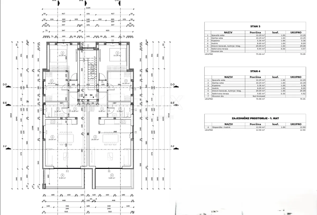 Stan - Starigrad, 70.05m2
