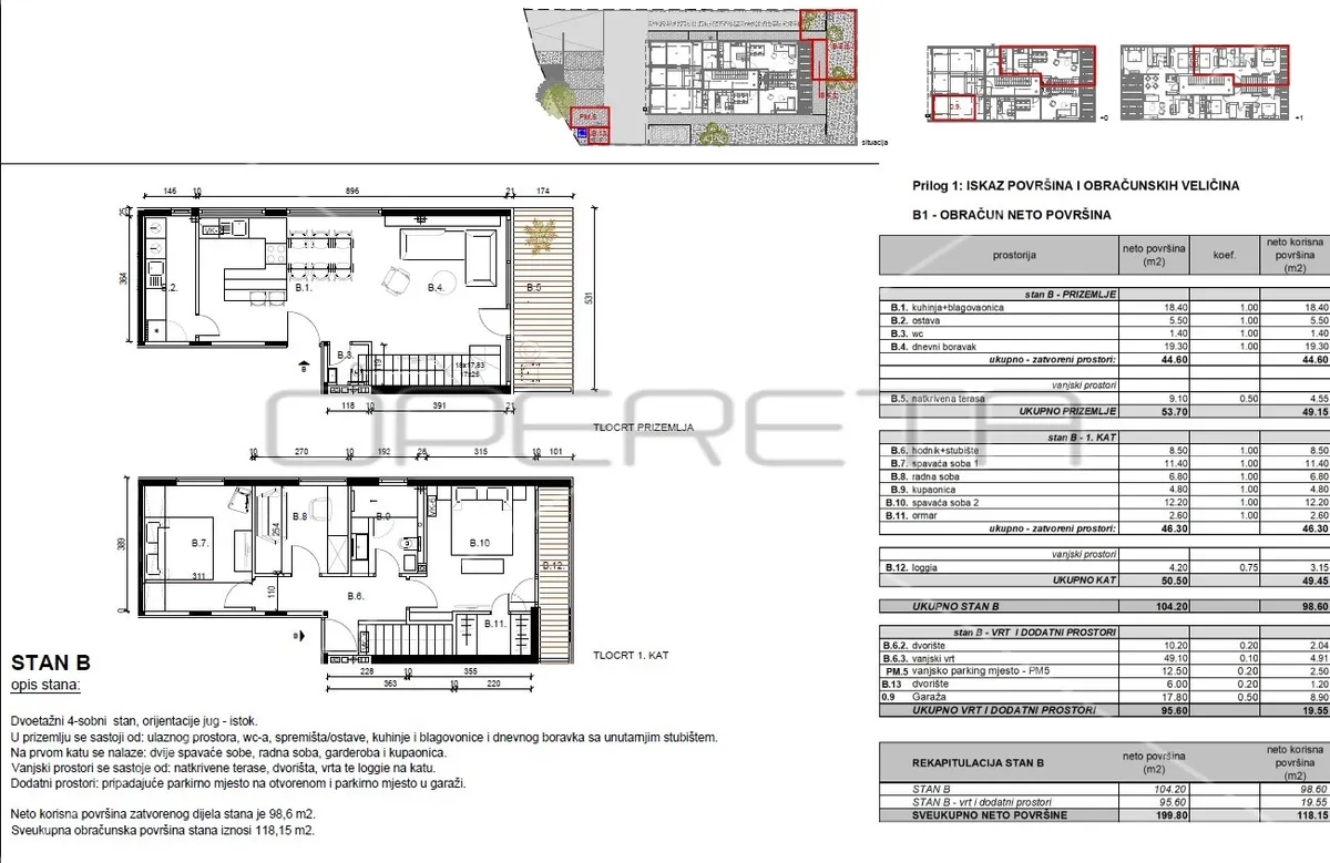 Apartment - Gripole, Rovinj, Rovinj, 118.15m2