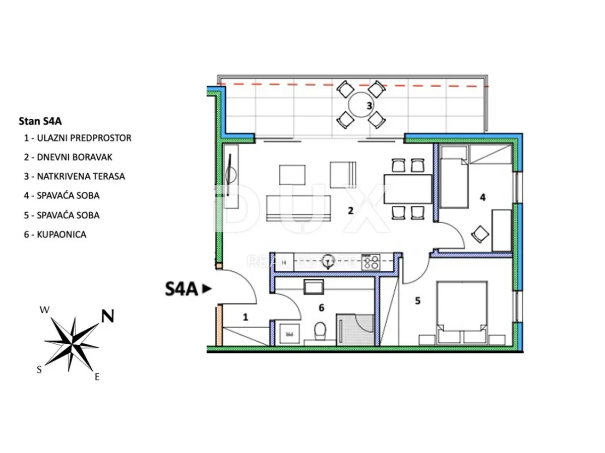 Stan - Umag, 63.25m2