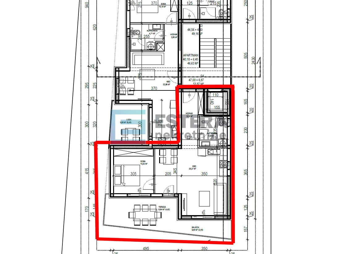 Stan - Sveti Filip i Jakov, 61m2