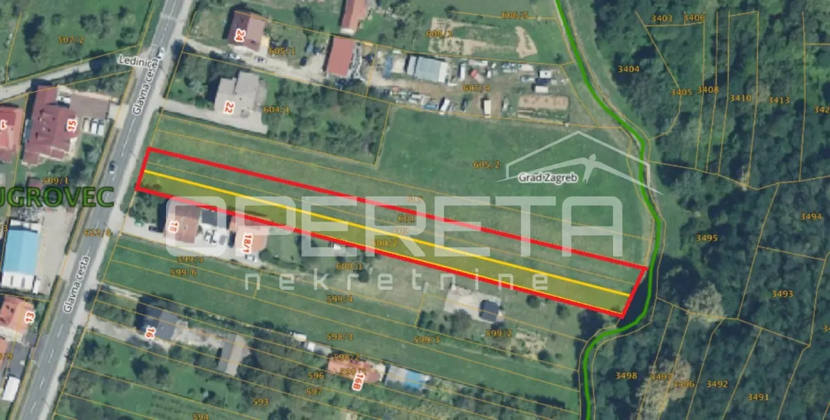 Zemljište - Glavna cesta, Sesvete, Zagreb, 3767m2
