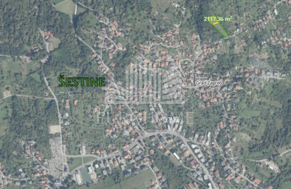 Zemljište - Podsljeme, 2100m2