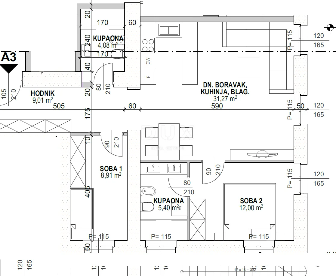 Apartment - Opatija, 71m2