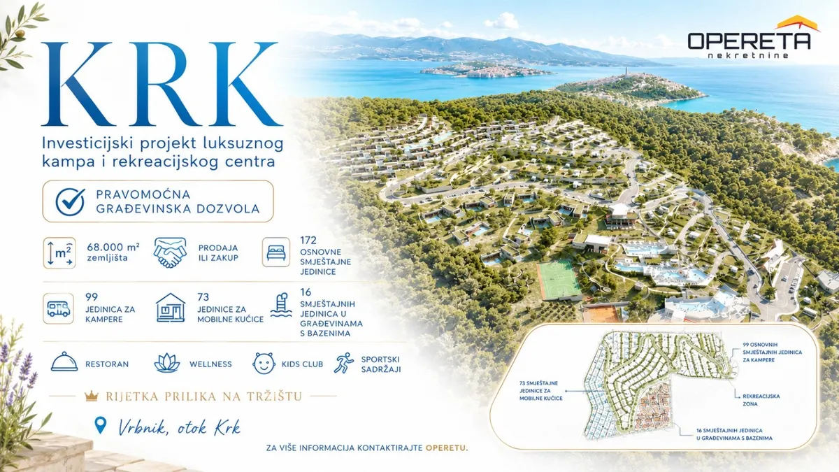 Zemljište - Vrbnik, Krk, Krk, 68000m2